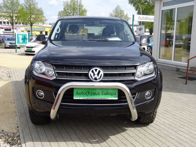 Gebraucht VW Amarok Highline 180 PS (132 kW) 2012 Schwarz metallic Pickup