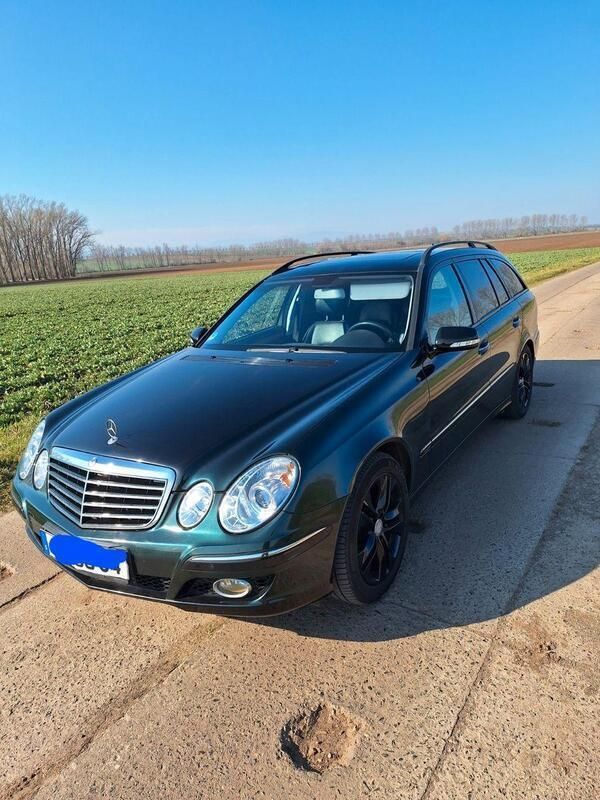 Schwarz Gebraucht 2007 Mercedes E350 Elegance Kombi | 6.250 € (Superpreis) - Bild 1/4