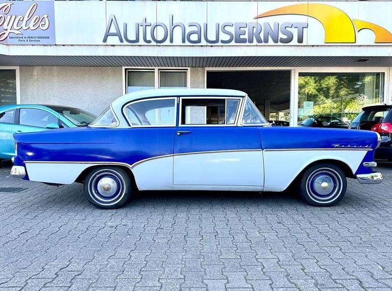 Blau Gebraucht 1960 Opel Olympia Limousine | 8.999 € - Bild 1/4