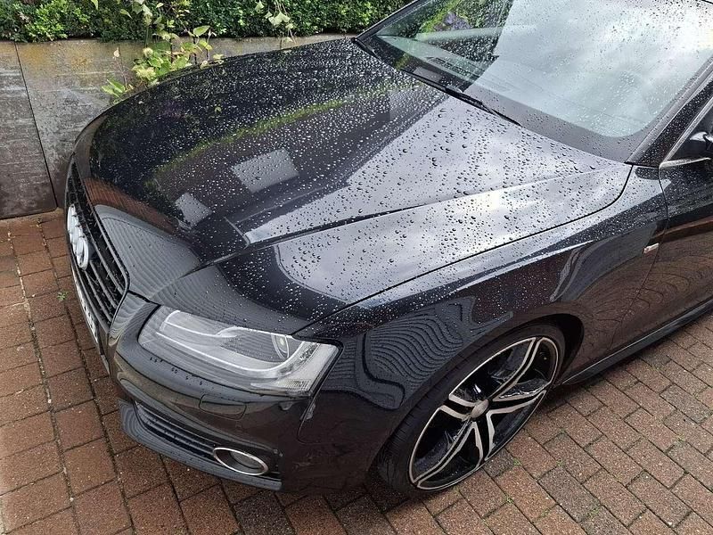 Schwarz Gebraucht 2008 Audi A5 S-Line Coupé | 11.999 € (Etwas zu teuer) - Bild 1/4