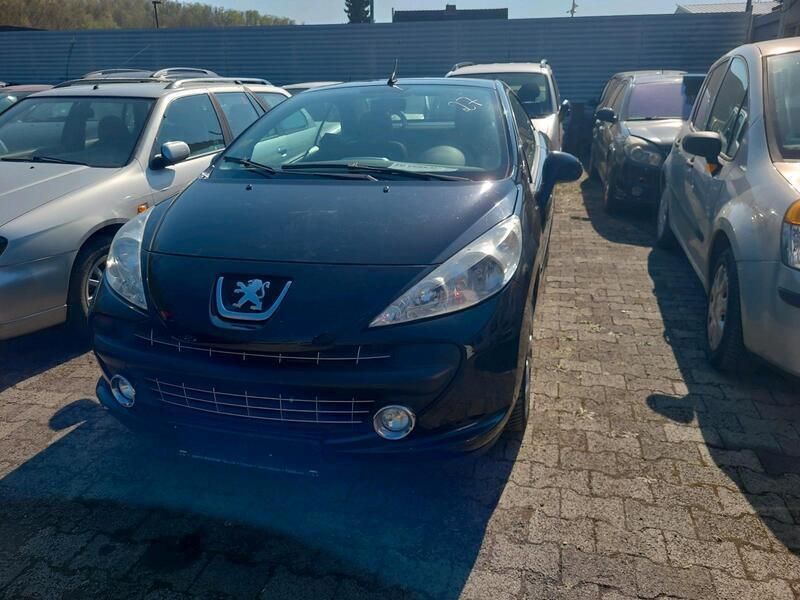 Schwarz Gebraucht 2009 Peugeot 207 CC Cabrio | 2.700 € (Guter Preis) - Bild 1/4