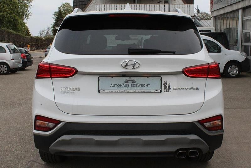 Gebraucht Hyundai Santa Fe Premium 200 PS (147 kW) 2018 Weiß SUV