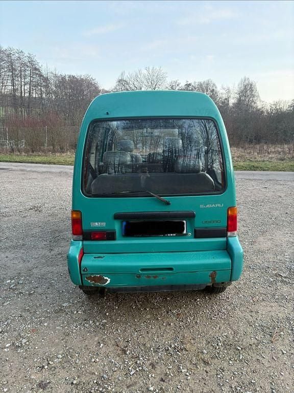 Gebraucht Subaru Libero 54 PS (39 kW) 1993 Grün Van / Kleinbus