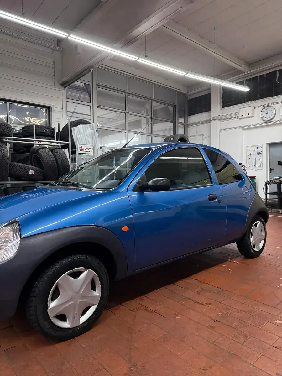 Gebraucht Ford Ka 50 PS (36 kW) 1997 Blau Kleinwagen