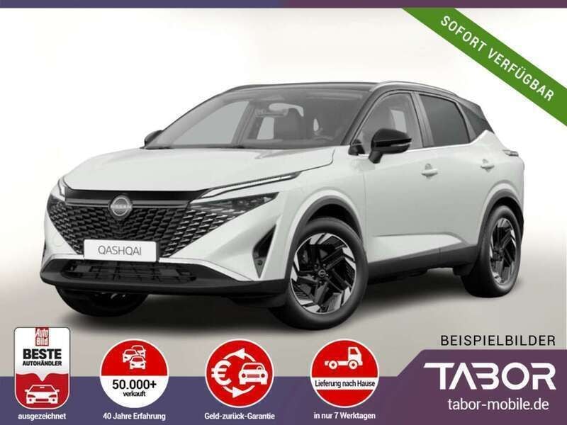Pearl white, kontrastfarbe: bl Neu 2025 Nissan Qashqai N-Connecta SUV | 27.800 € (Superpreis) - Bild 1/3