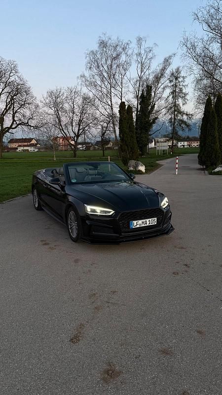 Schwarz Gebraucht 2017 Audi A5 Cabriolet S-Line Cabrio | 22.000 € (Fairer Preis) - Bild 1/4