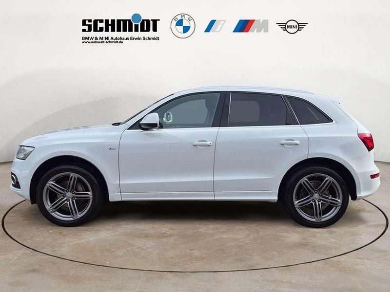 Gebraucht Audi Q5 S-line plus 177 PS (130 kW) 2014 Gletscherweiß metallic SUV