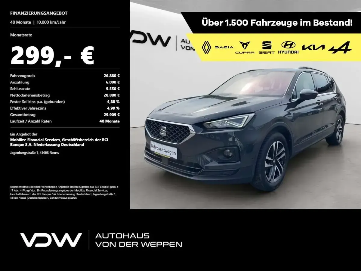 Gebraucht Seat Tarraco Style 150 PS (110 kW) 2023 SUV
