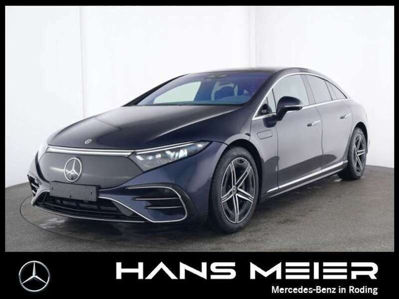Blau Gebraucht 2023 Mercedes EQS580 AMG Limousine | 70.940 € (Superpreis) - Bild 1/4