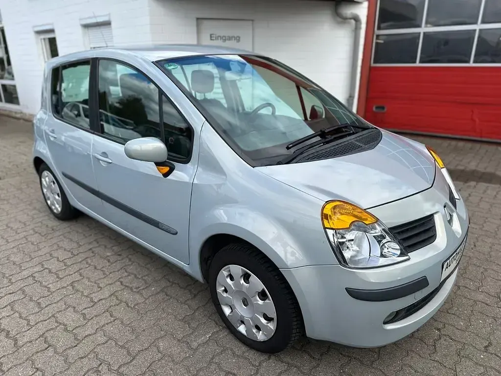 Gebraucht Renault Modus Dynamique 88 PS (64 kW) 2006 Silber Van / Kleinbus