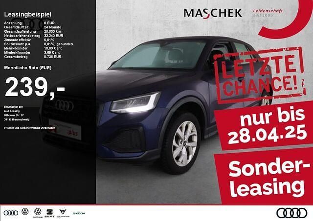 Gebraucht Audi Q2 Advanced Plus 150 PS (110 kW) 2024 Navarrablau SUV