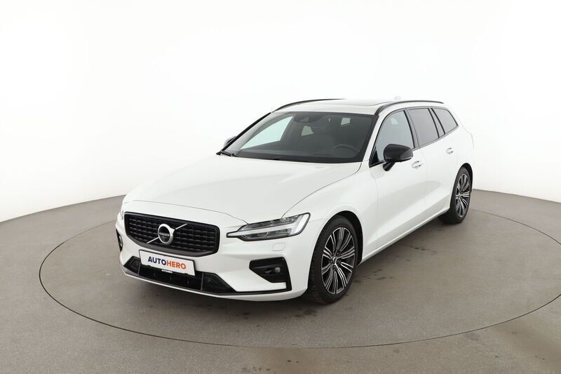 Weiß Gebraucht 2020 Volvo V60 R-Design Kombi | 29.560 € (Teuer) - Bild 1/4