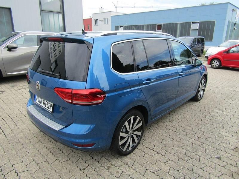 Gebraucht VW Touran Highline 190 PS (139 kW) 2016 Blau Van / Kleinbus