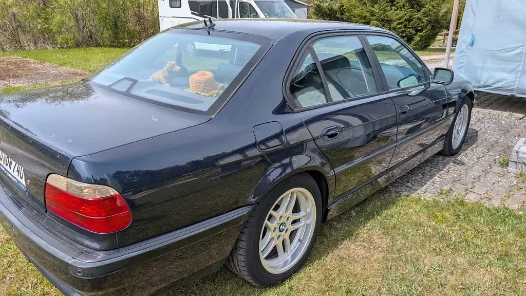 Gebraucht BMW 740 Sport Line 245 PS (180 kW) 1999 Blau Limousine