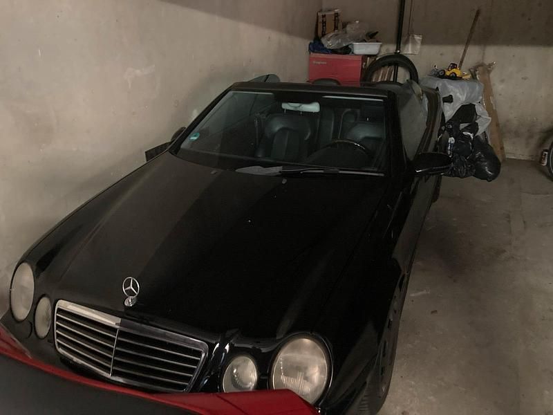 Schwarz Gebraucht 2000 Mercedes CLK230 Cabrio | 1.750 € (Superpreis) - Bild 1/4