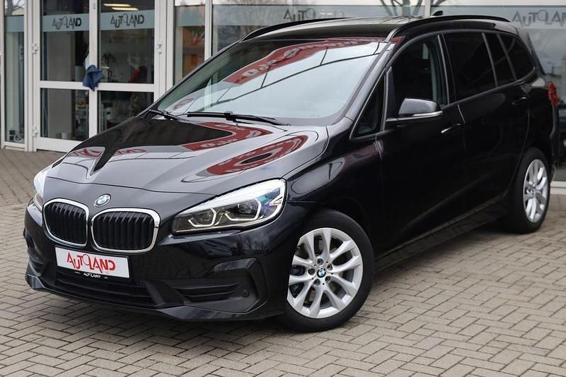 Gebraucht BMW 218 Gran Tourer Advantage 150 PS (110 kW) 2022 Schwarz Van / Kleinbus