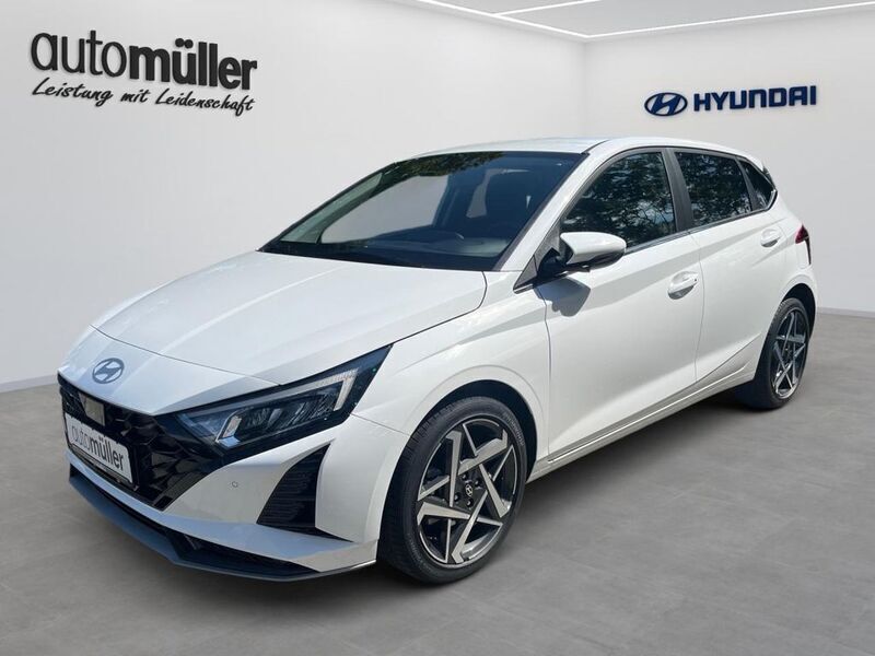 Weiss atlas white Neu 2025 Hyundai i20 Prime Kleinwagen | 24.888 € (Fairer Preis) - Bild 1/4