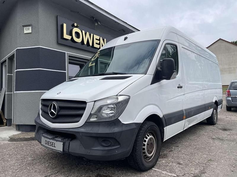 Arktikweiss Gebraucht 2014 Mercedes Sprinter Van | 8.299 € (Superpreis) - Bild 1/4