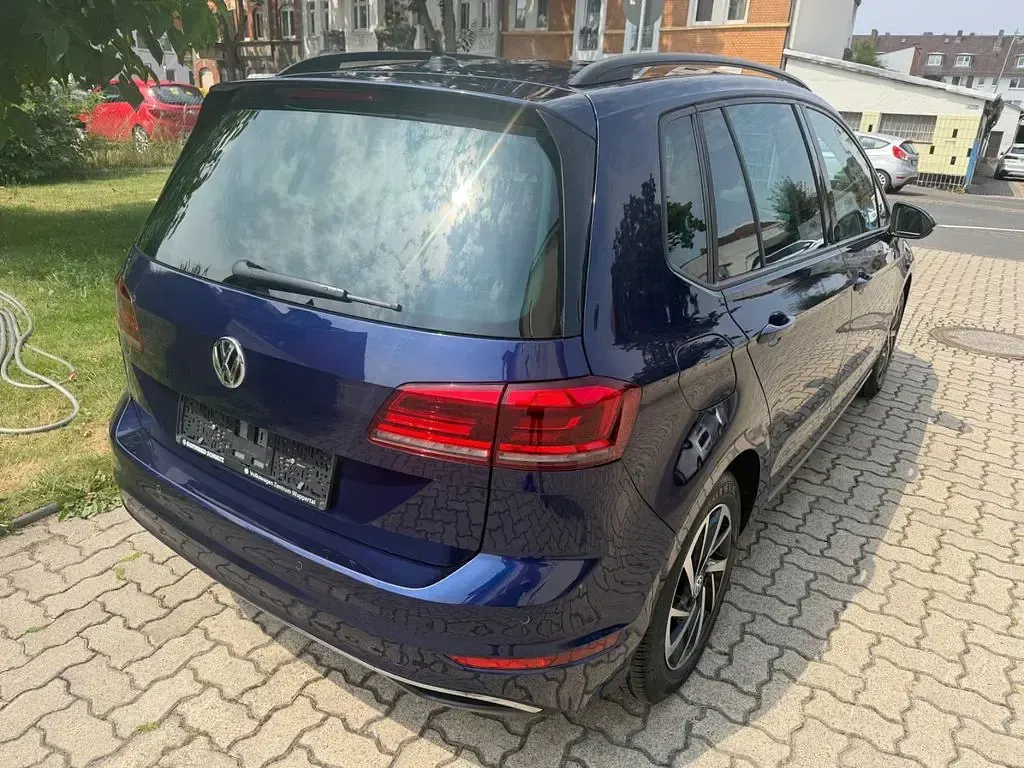 Gebraucht VW Golf Sportsvan Join 110 PS (80 kW) 2018 Blau Van / Kleinbus