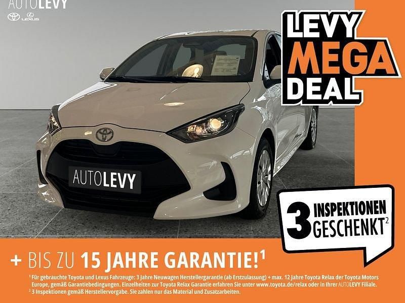 Weiß Neu 2025 Toyota Yaris Hybrid Business Edition Kleinwagen | 20.990 € (Superpreis) - Bild 1/4