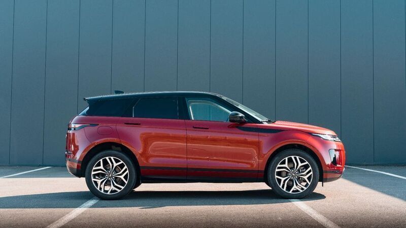 Gebraucht Land Rover Range Rover evoque SE 160 PS (117 kW) 2022 Rot SUV