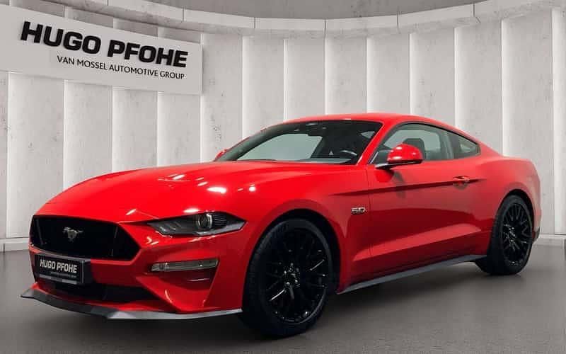 Rot Gebraucht 2023 Ford Mustang GT Coupé | 46.990 € (Etwas zu teuer) - Bild 1/4