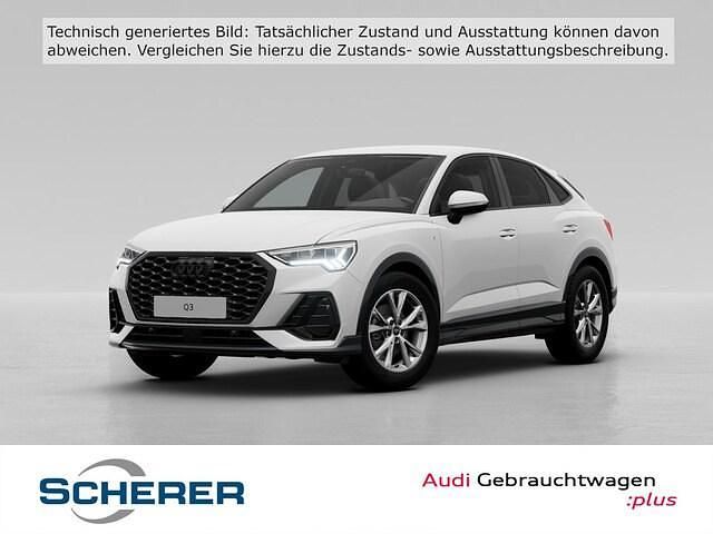 Arkonaweiß Gebraucht 2024 Audi Q3 Sportback S-Line SUV | 39.900 € (Fairer Preis) - Bild 1/4