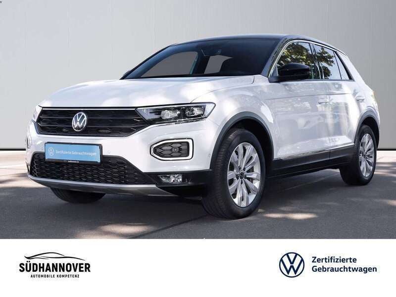 Weiß Gebraucht 2021 VW T-Roc Sportline SUV | 24.895 € (Fairer Preis) - Bild 1/4