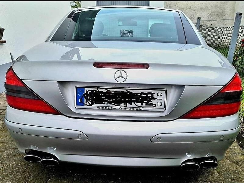 Silber Gebraucht 2003 Mercedes SL350 Cabrio | 19.199 € (Guter Preis) - Bild 1/4