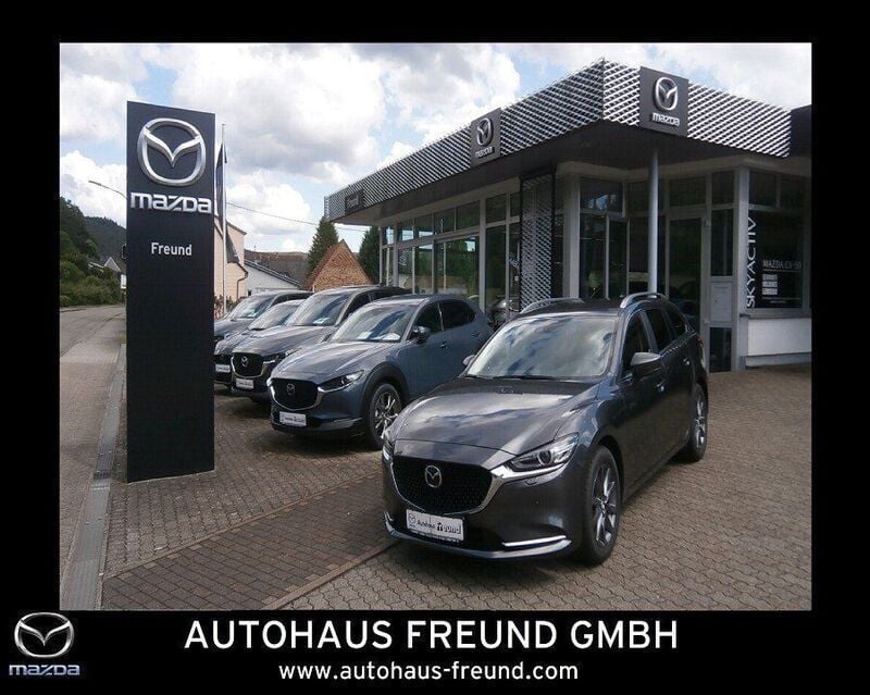 Machine grey Gebraucht 2023 Mazda 6 Center-Line Kombi | 24.890 € (Superpreis) - Bild 1/4