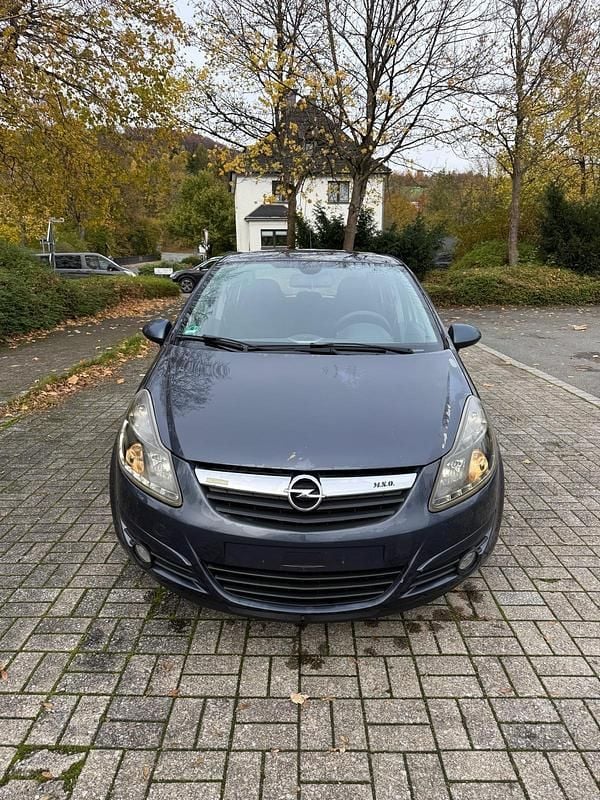 Blau Gebraucht 2008 Opel Corsa Kleinwagen | 1.199 € (Superpreis) - Bild 1/4