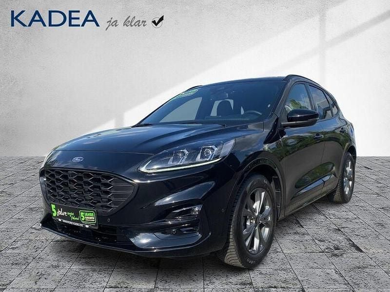 Obsidianschwarz metallic Gebraucht 2024 Ford Kuga ST-Line X SUV | 23.180 € (Superpreis) - Bild 1/4