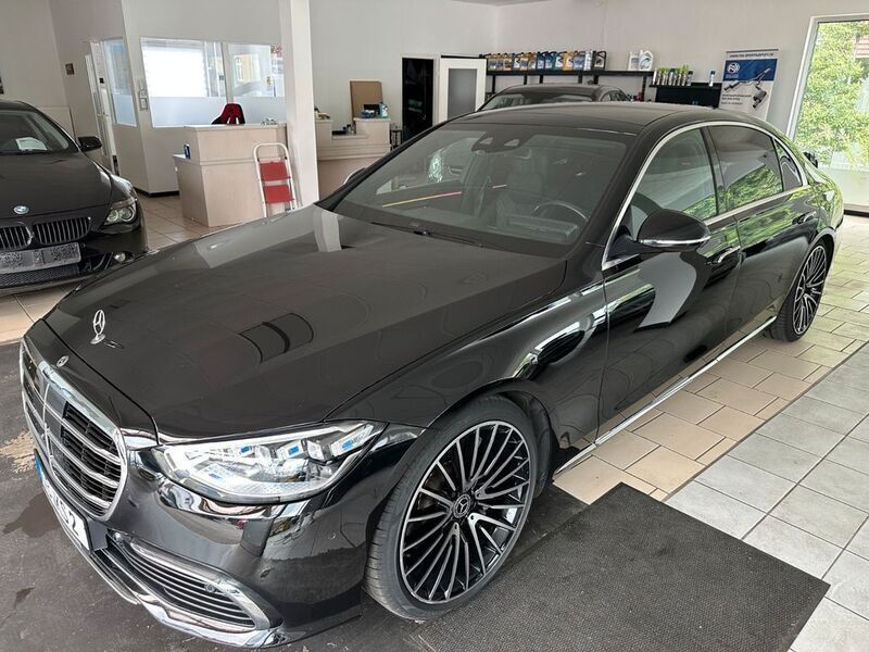 Schwarz Gebraucht 2021 Mercedes S400 Limousine | 78.900 € (Guter Preis) - Bild 1/4