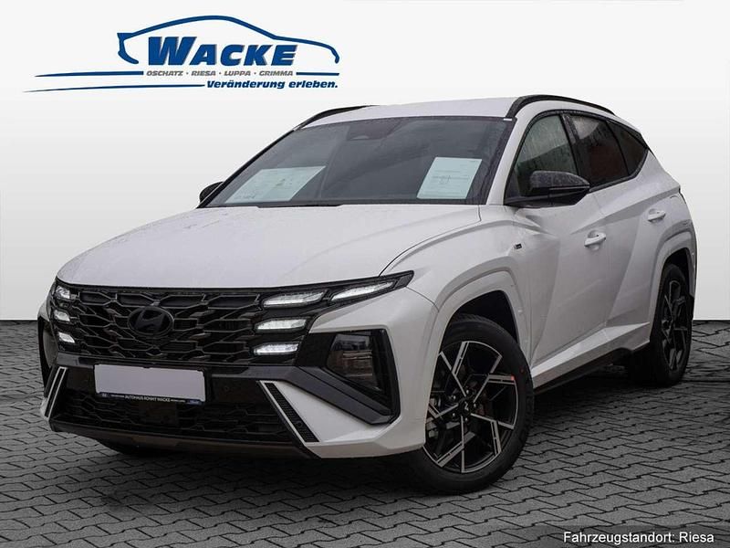 Weiß Neu 2025 Hyundai Tucson N Line SUV | 44.577 € (Fairer Preis) - Bild 1/4