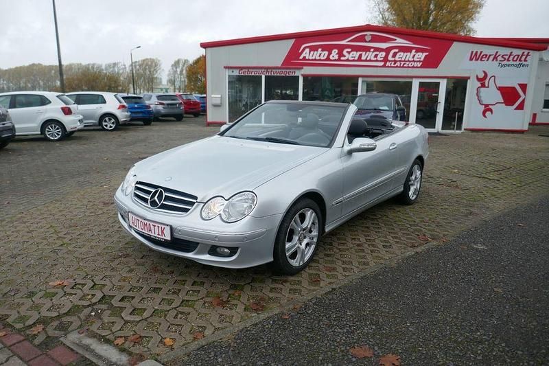 Silber Gebraucht 2007 Mercedes CLK200 Avantgarde Cabrio | 6.250 € (Fairer Preis) - Bild 1/4