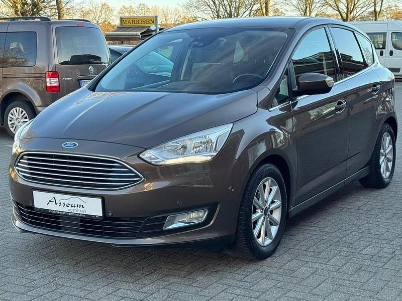 Gebraucht Ford C-MAX Titanium 120 PS (88 kW) 2017 Braun Van / Kleinbus
