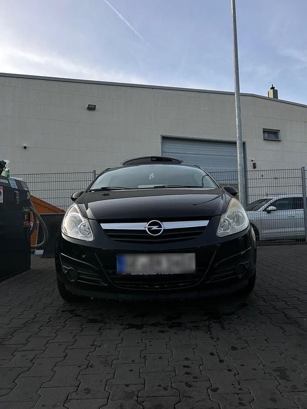 Gebraucht Opel Corsa 80 PS (58 kW) 2009 Schwarz Kleinwagen