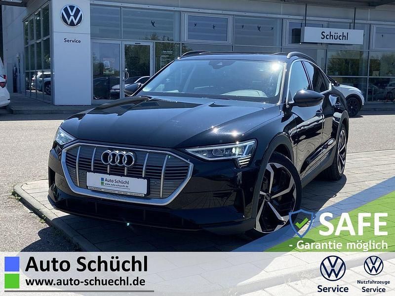 Schwarz Gebraucht 2022 Audi e-tron SUV | 34.470 € (Teuer) - Bild 1/4