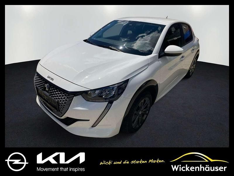 Lack weiss banquise/typ aussen Gebraucht 2021 Peugeot e-208 Active Kleinwagen | 13.990 € (Fairer Preis) - Bild 1/4