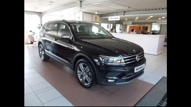 Gebraucht VW Tiguan Allspace Highline 150 PS (110 kW) 2017 Schwarz SUV