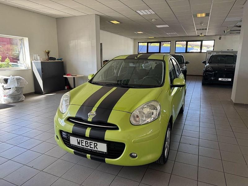 Grün Gebraucht 2012 Nissan Micra Visia Limousine | 2.999 € (Fairer Preis) - Bild 1/4