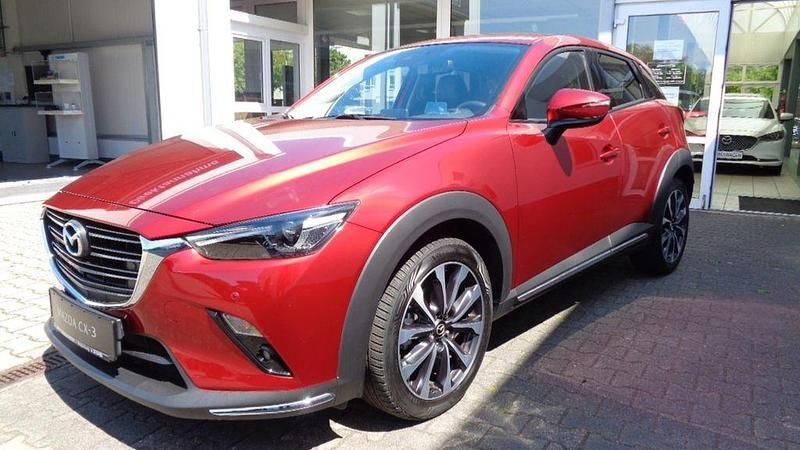 Rot Gebraucht 2021 Mazda CX-3 Selection SUV | 18.990 € (Fairer Preis) - Bild 1/4