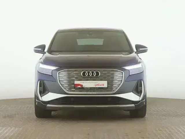 Gebraucht Audi Q4 Sportback e-tron S-Line 125 kW (170 PS) 2023 Navarrablau metallic SUV