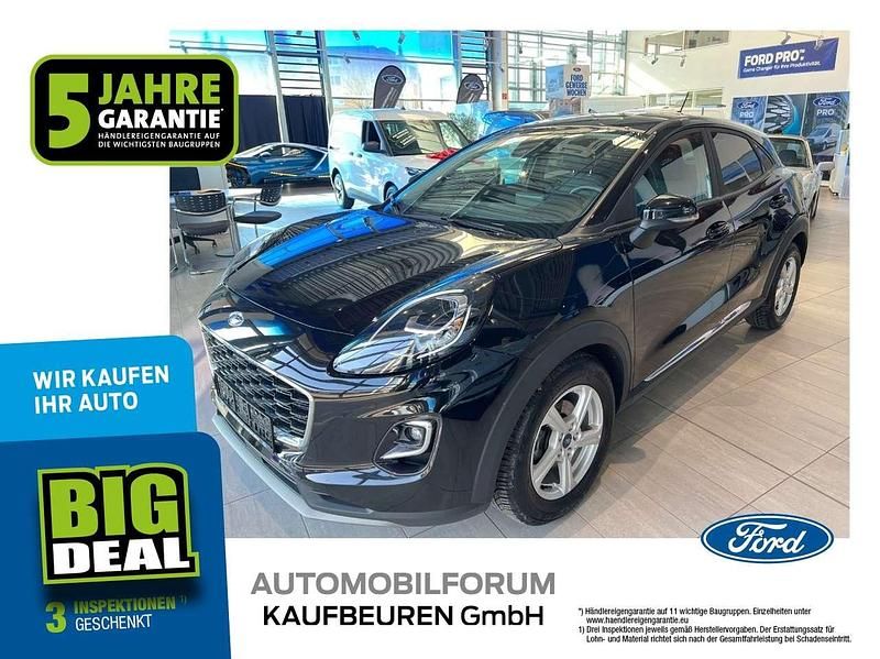 Gebraucht Ford Puma Titanium 125 PS (91 kW) 2022 Obsidianschwarz metallic SUV