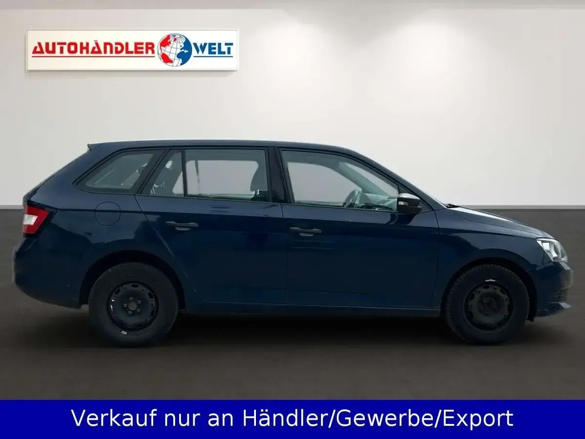 Gebraucht Skoda Fabia 75 PS (55 kW) 2016 Blau Kombi