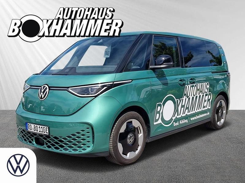 Gebraucht VW ID. Buzz Pro 150 kW (204 PS) 2023 Grün (bay leaf green metallic) Van / Kleinbus