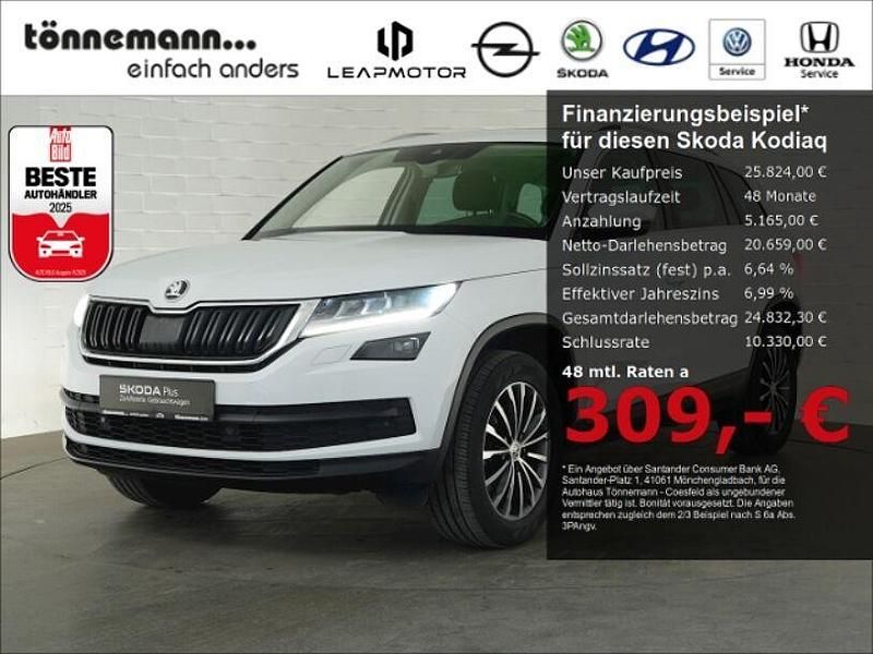 Gebraucht Skoda Kodiaq Style 150 PS (110 kW) 2019 Moon weiß SUV