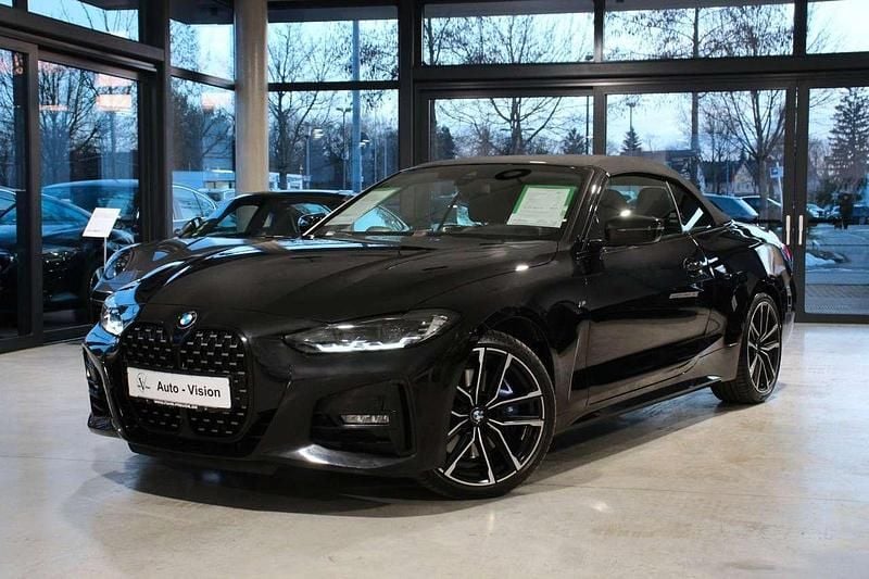 Schwarz Gebraucht 2021 BMW 430 Cabriolet M Sport Cabrio | 39.349 € (Guter Preis) - Bild 1/3