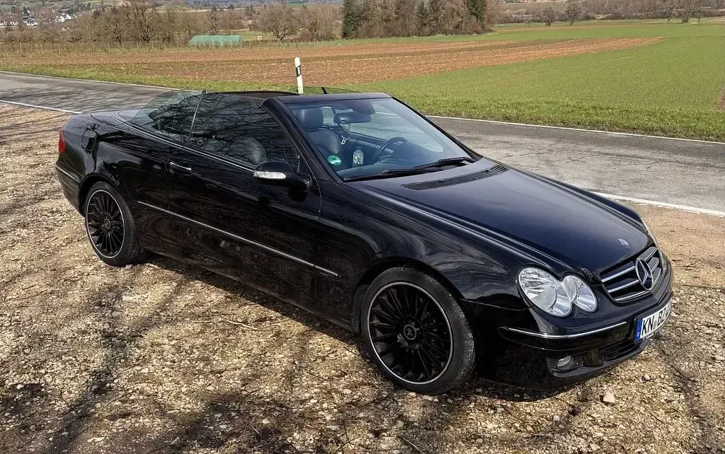 Gebraucht Mercedes CLK200 Avantgarde 163 PS (119 kW) 2006 Schwarz Cabrio