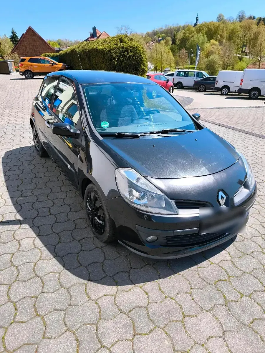 Gebraucht Renault Clio 90 PS (66 kW) 2006 Schwarz Kleinwagen